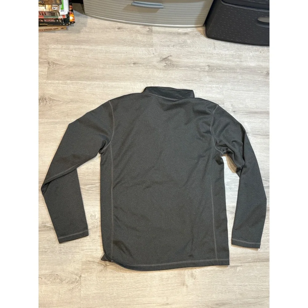 The North Face Pullover Lightweight 1/4 Zip Long‎ Sleeve Gray Mens Medium